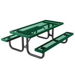 6 ft. Children's Rectangular Thermoplastic Steel Picnic Table - Regal Style