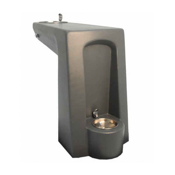 Drinking Fountain With Pet Bowl