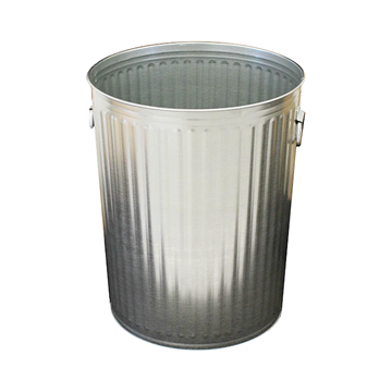 Galvanized Trash Can 32 Gallon Without Lid