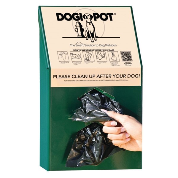 Dogipot Jr. Litter Bag Dispenser - Aluminum	