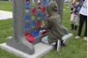 Connect 4 Park Game With Stainless Steel And Concrete Frame - Reset