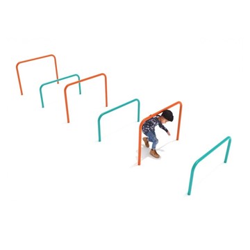 High Low Agility Bars For Kids