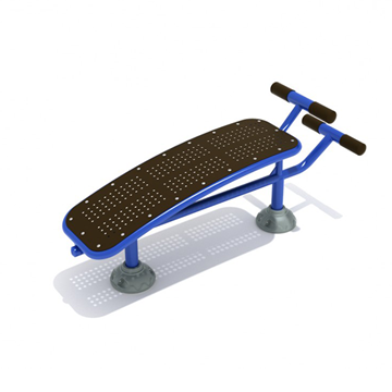 Single Station Sit Up Bench Outdoor Exercise Stations