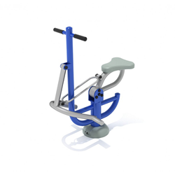 Single Station Fit Rider Outdoor Gym Equipment