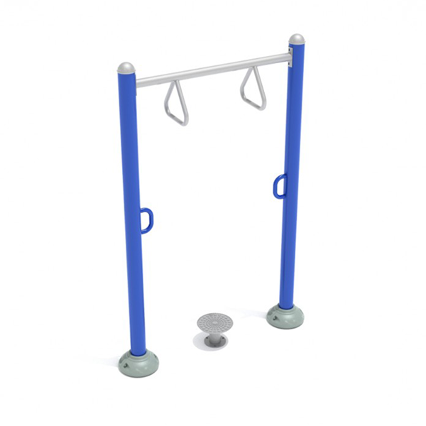Single Station Waist Twister Outdoor Exercise Equipment 