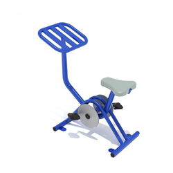 Single Station Exercise Bike Outdoor Gym Equipment