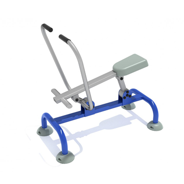 Single Station Rower Outdoor Outdoor Workout Equipment