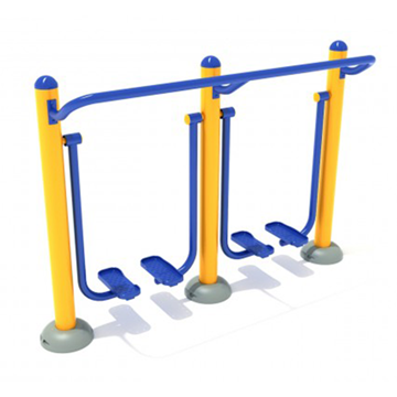 Double Station Sky Walker Outdoor Workout Equipment