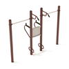 Pull and Dip Station Outdoor Fitness Equipment - Front