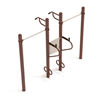 Pull and Dip Station Outdoor Fitness Equipment - Back