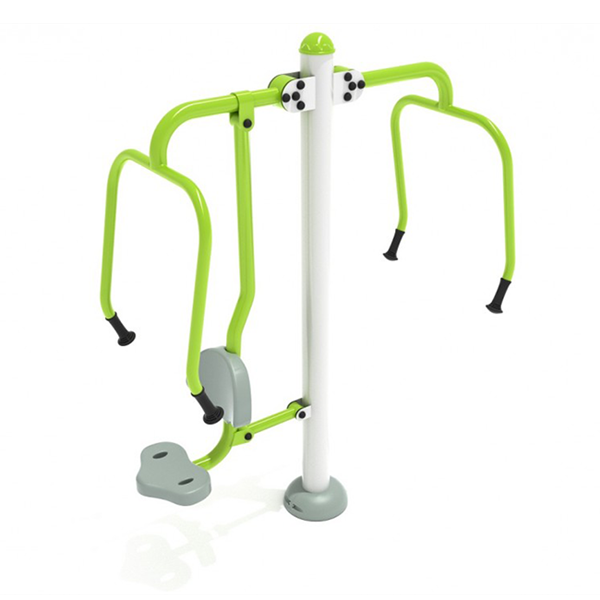 Accessible Double Station Chest Press Outdoor Gym Equipment