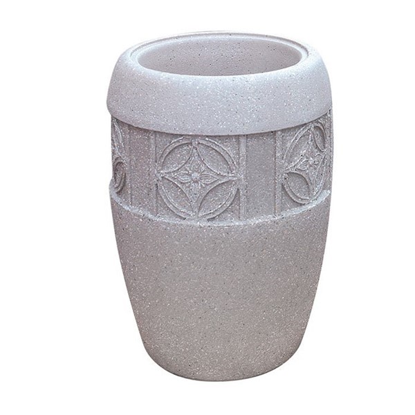 Westlake Concrete Etched Narrow Vase Planter