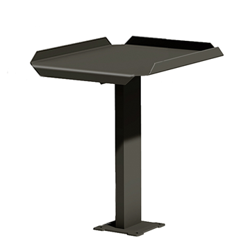 18” X 30” Utility Table With High Heat Black Enamel Finish - Companion To Park Grills