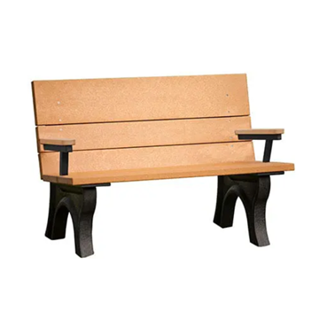 ADA Bench with Arms 4 Foot 