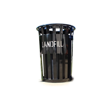 Oakley Eco Steel Trash Receptacle