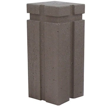 Square Pillar Concrete Bollard