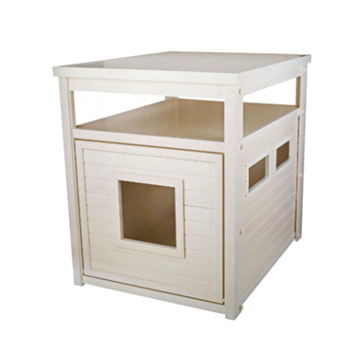 1705R-AW -  Cat Litter Box End Table - Pet Daycare Equipment 
