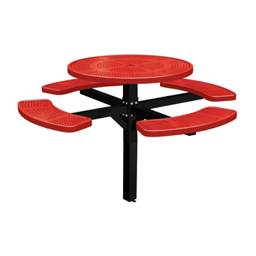 Thermoplastic Pedestal Picnic Table