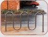 Picture of 7 Space - 5 Loop Bike Rack - 1 5/8 In. Galvanized Steel - In-Ground Mount