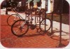 Picture of 9 Space - 7 Loop Bike Rack - 1 5/8 In. Galvanized Steel - Surface Mount