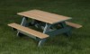 Rectangular Picnic Table 6 Foot Recycled Plastic - Portable
