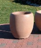 Picture of 24" Commercial Round Concrete Planter - Portable