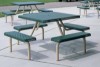 Square Modular Picnic Table - Metal - Portable