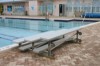 15 ft. Tip and Roll 3 Row Bleachers - All Aluminum