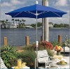 Picture of 7.5 ft. Hexagonal Patio Umbrella - Two Piece Aluminum Pole - Spun Acrylic Top
