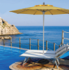 Picture of 9 ft. Octagonal Market Umbrella - Lucaya Style - Powder coated Aluminum Pole - Marine Grade Fabric