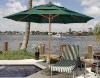 Picture of 9 ft. Wood Market Umbrella - Marine Grade Fabric