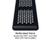 Picture of Perforated Style 6 Foot Metal Bench with Back