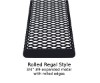 Picture of 6 ft. Bench with Back - Thermoplastic Coated Steel - Rolled Expanded Metal - Regal Style - Portable