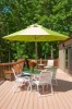 11 ft. Octagonal Market Umbrella - Aluminum Ribs