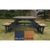 8 Ft. Recycled Plastic Picnic Table - Wheelchair Accessible - Portable