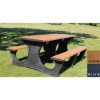 Picture of 8 ft. Recycled Plastic Easy Access Rectangular Picnic Table - Portable
