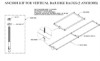 “W” Bike Rack 18 Space - 10 Foot - Galvanized