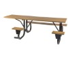 Picture of ADA Frame Kit for 8 ft Picnic Table - Side Access -Welded 2 3/8" Galvanized Steel - Portable