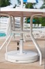80 lb. Umbrella Base for Under Table Use