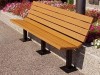 6 Ft. Recycled Plastic Bench - Surface Mount