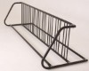 18 Space Grid Bike Rack, Galvanized Or Powder Coated Steel