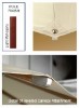 Picture of 9 ft. Wood Market Umbrella - Marine Grade Fabric