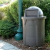 42 Gallon Trash Can with Dome Top Lid