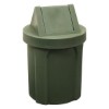 42 Gallon Trash Can with 2 Way Swing Lid