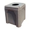 42 Gallon Square Trash Receptacle