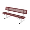 Bench With Back - Expanded Metal - Regal Style