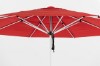 10 ft. Square Aluminum Center Post Premium Umbrella