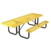 ADA Rectangular 6 ft. Thermoplastic Steel Picnic Table - Ultra Leisure Style