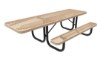 ADA RHINO 8 Foot Rectangular Thermoplastic Steel Picnic Table