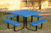 RHINO Square Picnic Table Thermoplastic